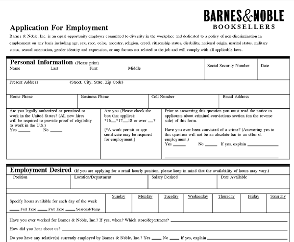 Barnes and noble warehouse jobs
